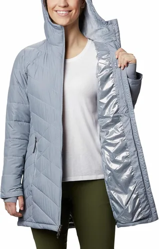 Vista 5 de Columbia Heavenly - Chaqueta larga con capucha para mujer