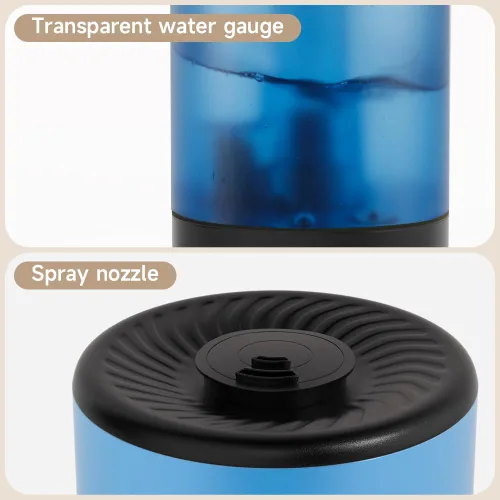 Vista 9 de Humidificadores para dormitorio, humidificador ultrasónico silencioso de niebla fría de 3.2L con boquilla de 360°, tiempo de funcionamiento de 18