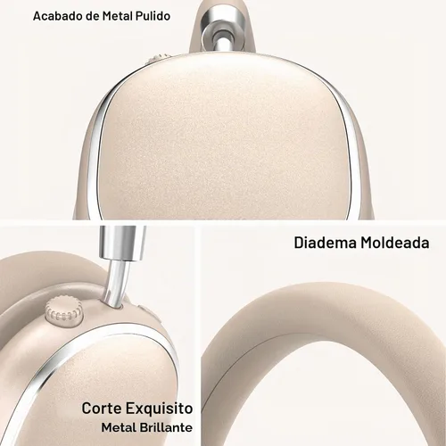 Vista 7 de Srhythm NiceComfort 95 Auriculares inalámbricos con cancelación de ruido adaptativos Bluetooth con audio espacial, transparencia, ENC, sonido HD