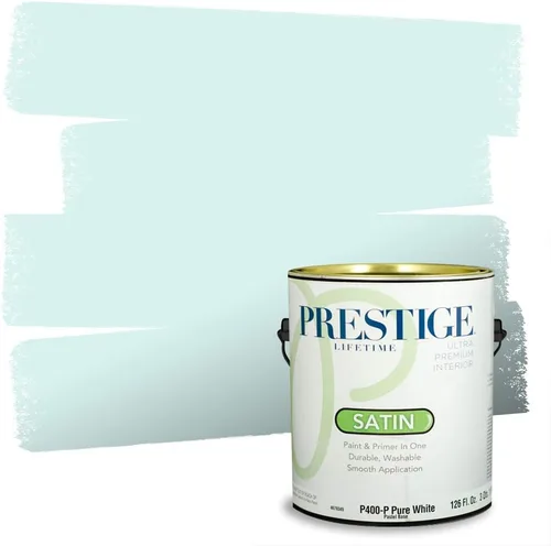 Vista 162 de PRESTIGE Pintura interior e imprimación en uno, salpicaduras acuosas, cáscara de huevo, 1 galón