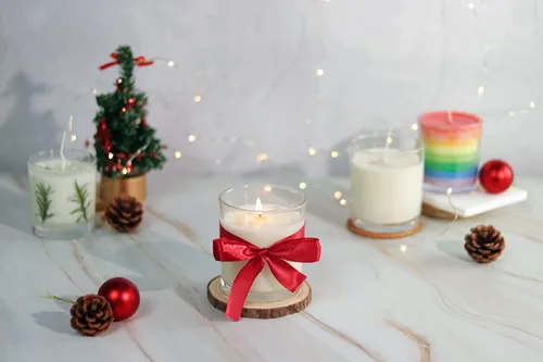 Vista 7 de Aroparc Tarros de velas a granel con tapas, 12 frascos de 10 onzas para hacer velas, transparentes aptos para lavavajillas