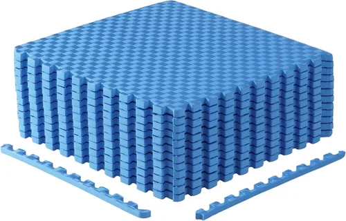 Vista 29 de CAP Puzzle Exercise Mats 3/4” Thick EVA Interlocking Foam Tiles for Home Gym Flooring Multiple Options