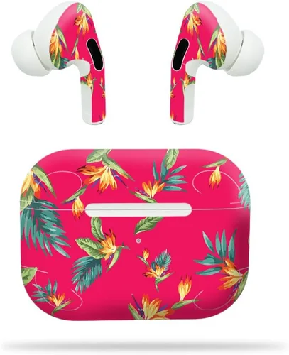 Vista 12 de MightySkins - Compatible con Apple Airpods Pro - Blue Petals Funda protectora de vinilo duradera y única Fácil de aplicar, quitar y cambiar