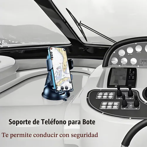 Vista 2 de Soporte de teléfono para barco, tablero de instrumentos de montaje para 1pcs