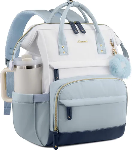 Vista 15 de LOVEVOOK Mochila para laptop para mujer, 15,6 pulg.