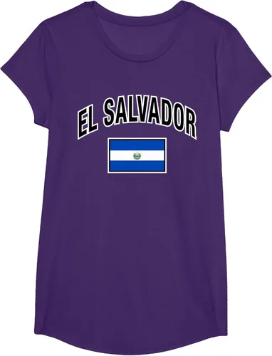 Vista 11 de Camiseta salvadoreña Orgullosa Bandera de El Salvador, Negro