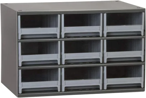 Vista 11 de Akro-Mils Gabinete de almacenamiento de acero para garaje, gabinete organizador de metal para piezas pequeñas, herramientas, clavos, tornillos