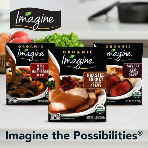 Vista 7 de Imagine Salsa de Pavo Rostizado, 13.5 onzas líquidas