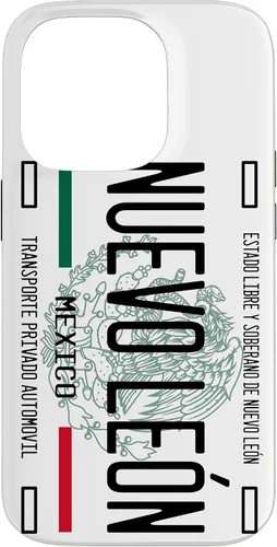Vista 17 de Neoleonés Nuevo Leon License Plate Phone Case for iPhone 17