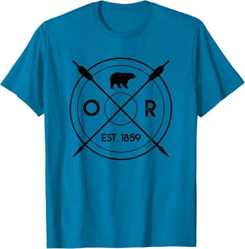 Vista 7 de Oregon Beaver State Bear OR Est. 1859 - Camiseta de regalo, gris, S
