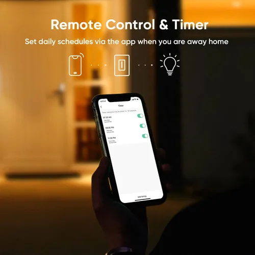 Vista 7 de TREATLIFE Interruptor inteligente regulable de 3 vías, interruptor inteligente compatible con Alexa y Asistente de Google, interruptor de luz WiFi
