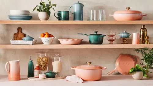 Vista 6 de Le Creuset - Taza de cerámica Vancouver, 14 onzas, alcachofa