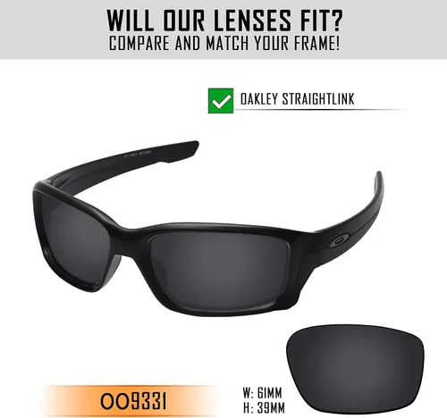Vista 2 de Lentes de repuesto polarizadas para gafas de sol Oakley Straightlink OO9331