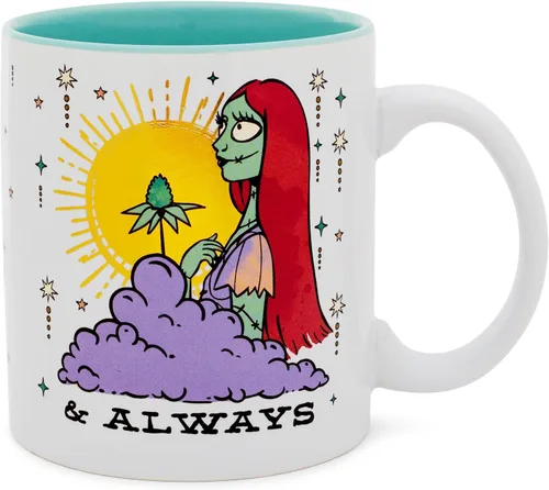 Vista 9 de Disney - Taza de cerámica de 18 onzas con diseño de Jack Skellington 3D en el interior, taza de café grande para expreso, cafeína, artículos 3D Jack