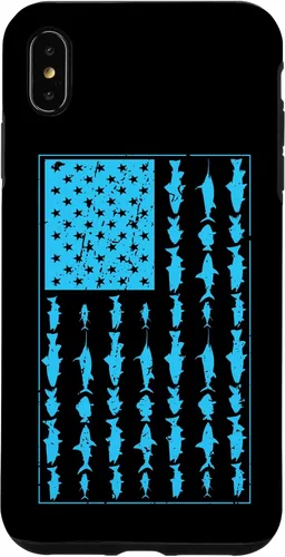 Vista 12 de Funda de regalo para iPhone 17 con bandera americana para hombre de agua salada de agua salada