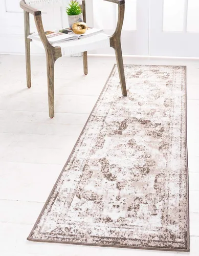 Vista 19 de Unique Loom, colección Sofía - Alfombra de la colección Salle Garnier (4' 1" x 6' 1", turquesa/azul, rectangular)