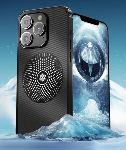 Vista 8 de Funda de refrigeración para iPhone 14 Max Pro, iPhone 14 Pro Max, disipación de calor [compatible con MagSafe], sin carga inalámbrica