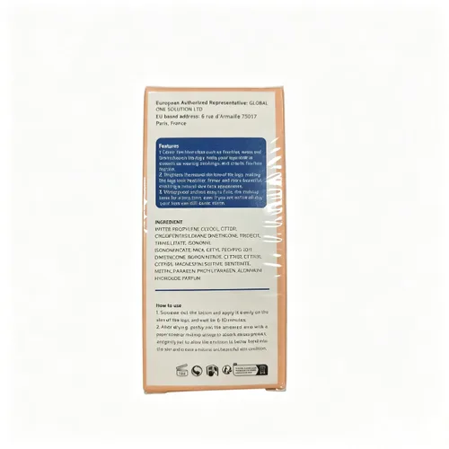 Vista 2 de Maquillaje de piernas, bronceador impermeable, loción de base corporal impecable, cobertura de cicatrices de piernas y cuerpo, cobertura de #1