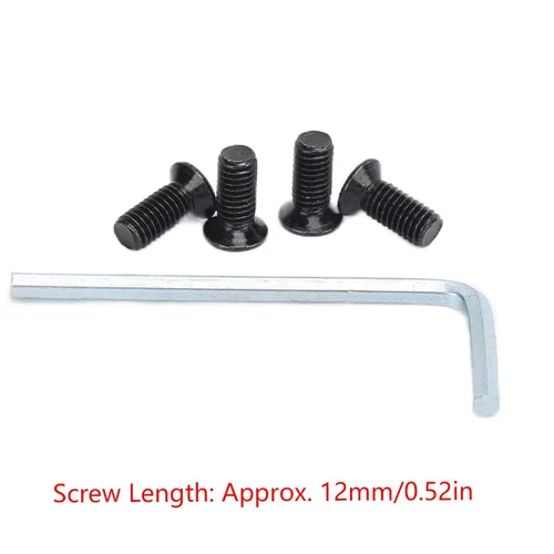 Vista 9 de VBESTLIFE E-Scooter Kit de herramientas de llave hexagonal, 4 piezas de tornillos de tubo de horquilla delantera para manillar E-Scooter con llave