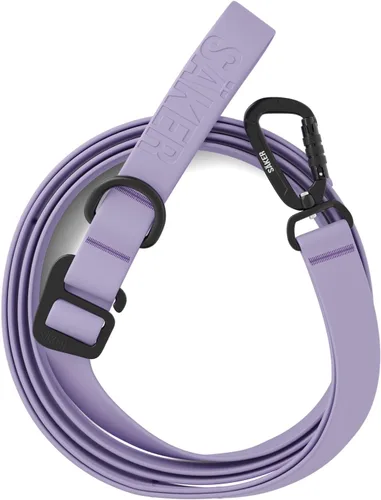Vista 8 de Säker Kelp™ Correa Impermeable para Perros – Resistente, A Prueba de Olores, Correa para Perros Ajustable de 4 a 6 pies de Largo con Mosquetón