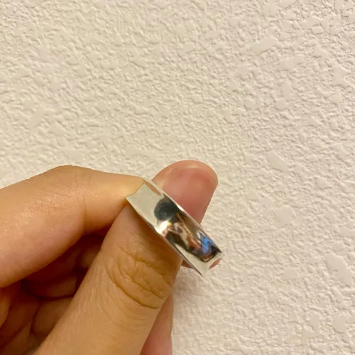 Vista 36 de Anillos de banda ancha de plata de ley 925 vintage hechos a mano para mujeres/hombres, anillo ajustable para el pulgar