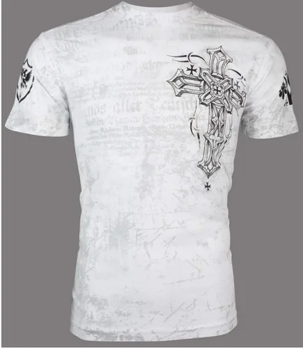 Vista 5 de Archaic by Affliction - Camiseta para hombre, color azul marino