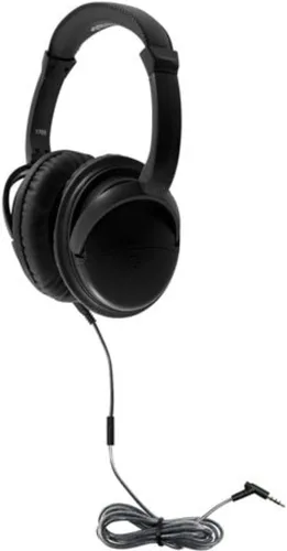 Vista 2 de HamiltonBuhl Auriculares con cancelación activa de ruido de tamaño lujoso con micrófono en línea