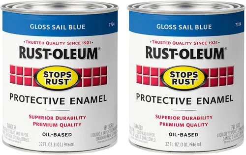 Vista 22 de Carbón gris brillante Rust-Oleum (7784502) contra el óxido 32 onzas, 7784502 Gris carbón brillante