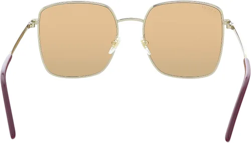 Vista 4 de Gucci Womens Light Metal Oversized Square Sunglasses