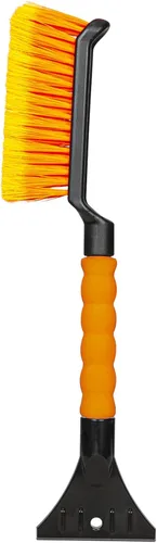 Vista 8 de Autovir Cepillo de nieve de 27 pulgadas y raspadores de hielo para parabrisas de automóvil (paquete de 3), raspador de ventana con agarre ergonómico