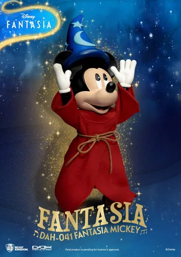 Vista 5 de Beast Kingdom Disney's Fantasia: Mickey DAH-041 Dynamic 8ction Heroes figura de acción, multicolor