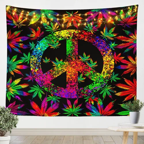Vista 21 de Castle Fairy Tapiz con estampado de leopardo, guepardo africano, tapices para colgar en la pared de la habitación, piel de animal salvaje gris