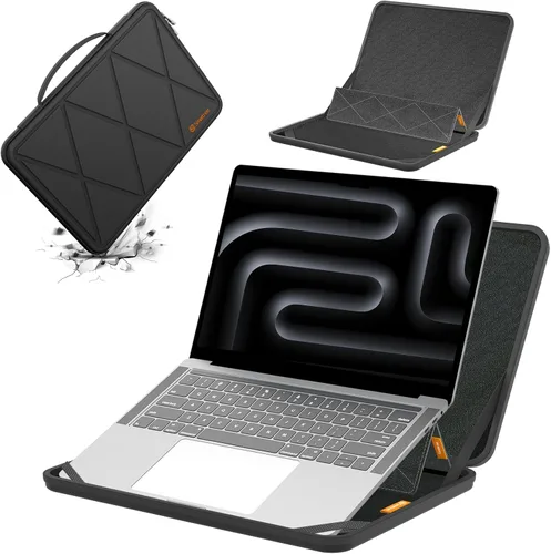 Vista 15 de Smatree MS51 - Funda protectora rígida de EVA con soporte compatible con Apple iPad Air M3 2025/M2 2024, iPadPro M4 2024, compatible con iPad