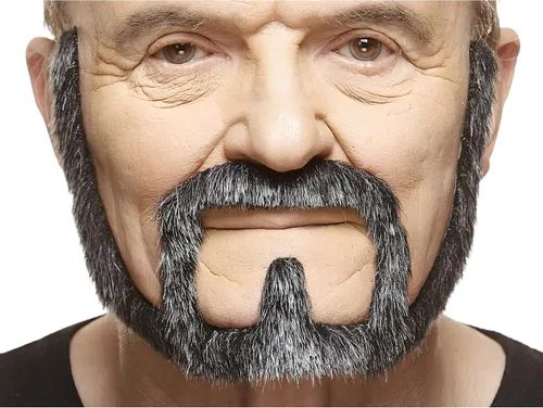 Vista 42 de Mustaches Self-Adhesive Stick On Fake Handlebar for Adults Negro