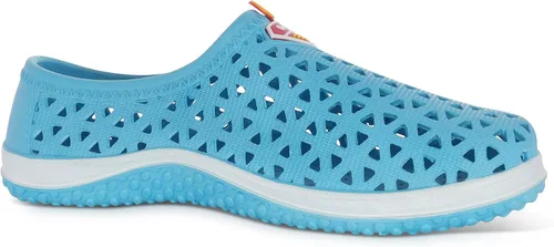 Vista 3 de Zapatos de agua ventilados para mujer, zapatos de ducha antideslizantes, zapatos de meter para piscina, playa, jardín y exteriores