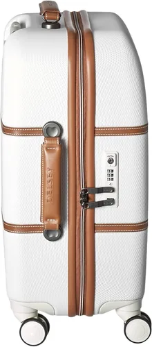 Vista 6 de DELSEY Paris Chatelet - Equipaje de cubierta dura con ruedas giratorias, champagne blanco ), 401670805-15