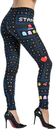 Vista 3 de Ndoobiy pantalones de yoga para mujer, pantalones de entrenamiento básicos, leggings impresos, leggings suaves y mantecosos Un juego