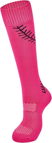 Vista 6 de American Trends Calcetines de sóftbol para niñas y adultos, calcetines de béisbol y sóftbol, calcetines deportivos con puntadas, para niñas jóvenes