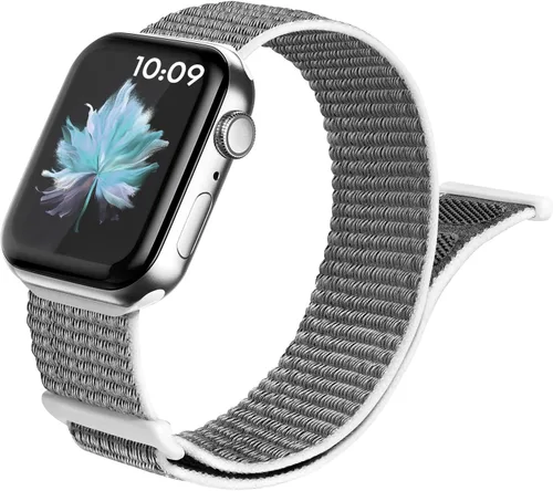 Vista 15 de Paquete de 15 correas deportivas de nailon compatibles con Apple Watch Band de 1.614 in 1.575 in 1.496 in 1.929 in 1.772 in 1.732 in 1.654 in