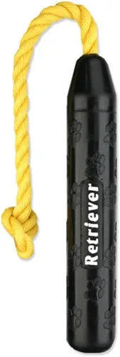 Vista 9 de Mammoth Pet Products TireBiter con cuerda de algodón y poliéster, juguetes de goma natural para masticadores extremos, juguetes para perros