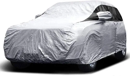 Vista 15 de Titan Premium - Funda de coche PEVA multicapa para sedanes compactos de 176 a 185 pulgadas. Impermeable, protección UV, forro protector