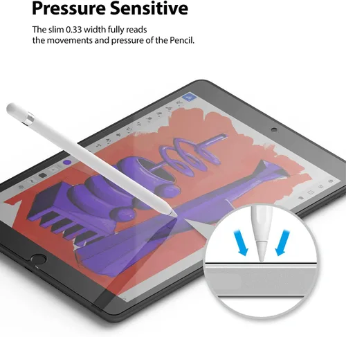Vista 6 de Ringke Protector de pantalla de vidrio templado compatible con iPad de 9ª generación (2021), iPad de 8ª generación (2020), iPad de 7ª