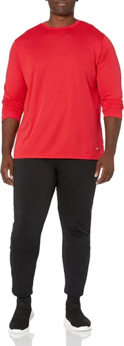 Vista 4 de Tienda Essentials Camiseta Performance Tech de manga larga para hombre