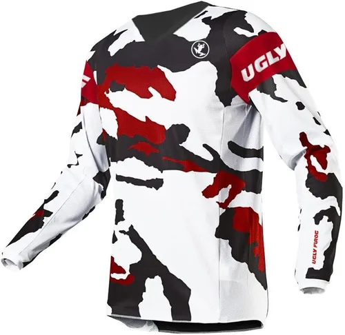 Vista 21 de UGLY FROG Powersports-Jerseys Camisa de descenso para hombre, ropa de verano, gran