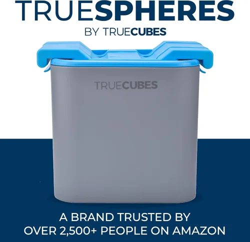 Vista 6 de True Cubes Máquina de esferas de hielo transparente con bolsa