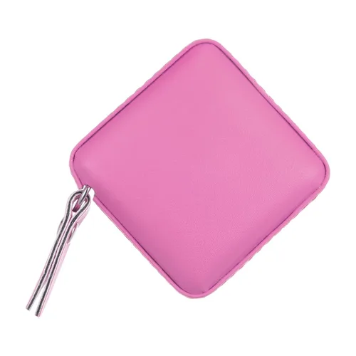 Vista 16 de HARFINGTON Cinta métrica retráctil cuadrada de 59.1 in/60 pulgadas, funda de cuero suave, tamaño de bolsillo para cuerpo, tela, medidas de costura