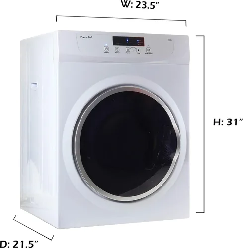 Vista 3 de Equator ED860 Compact 3.5cu.ft Secador-Sensor Seco/Refresh función