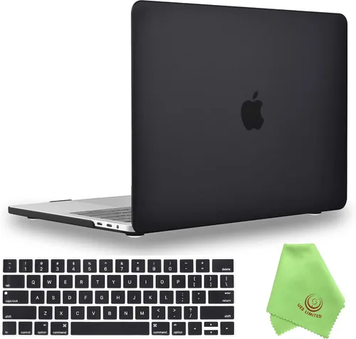 Vista 19 de UESWILL Compatible con MacBook Pro de 13 pulgadas M1 M2 2016-2024 versión A2338 A2289 A2251 A2159 A1989 A1706 A1708, con Touch Bar USB-C, funda
