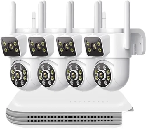 Vista 9 de Sistema de cámara de seguridad WiFi NVR de 8CH 8MP 2PCS CAMERA_EU