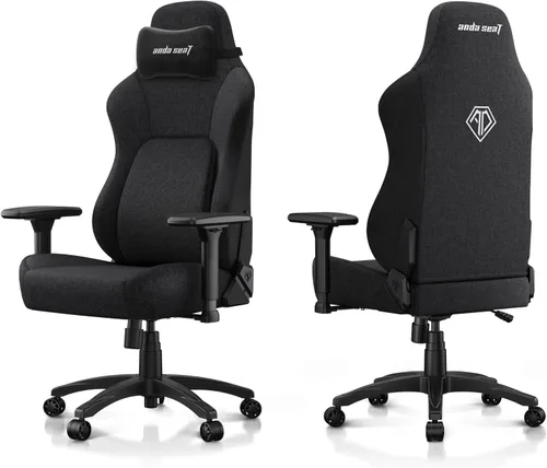Vista 4 de Anda Seat Phantom 4 - Silla de oficina para juegos, de tela, regular Tela negra
